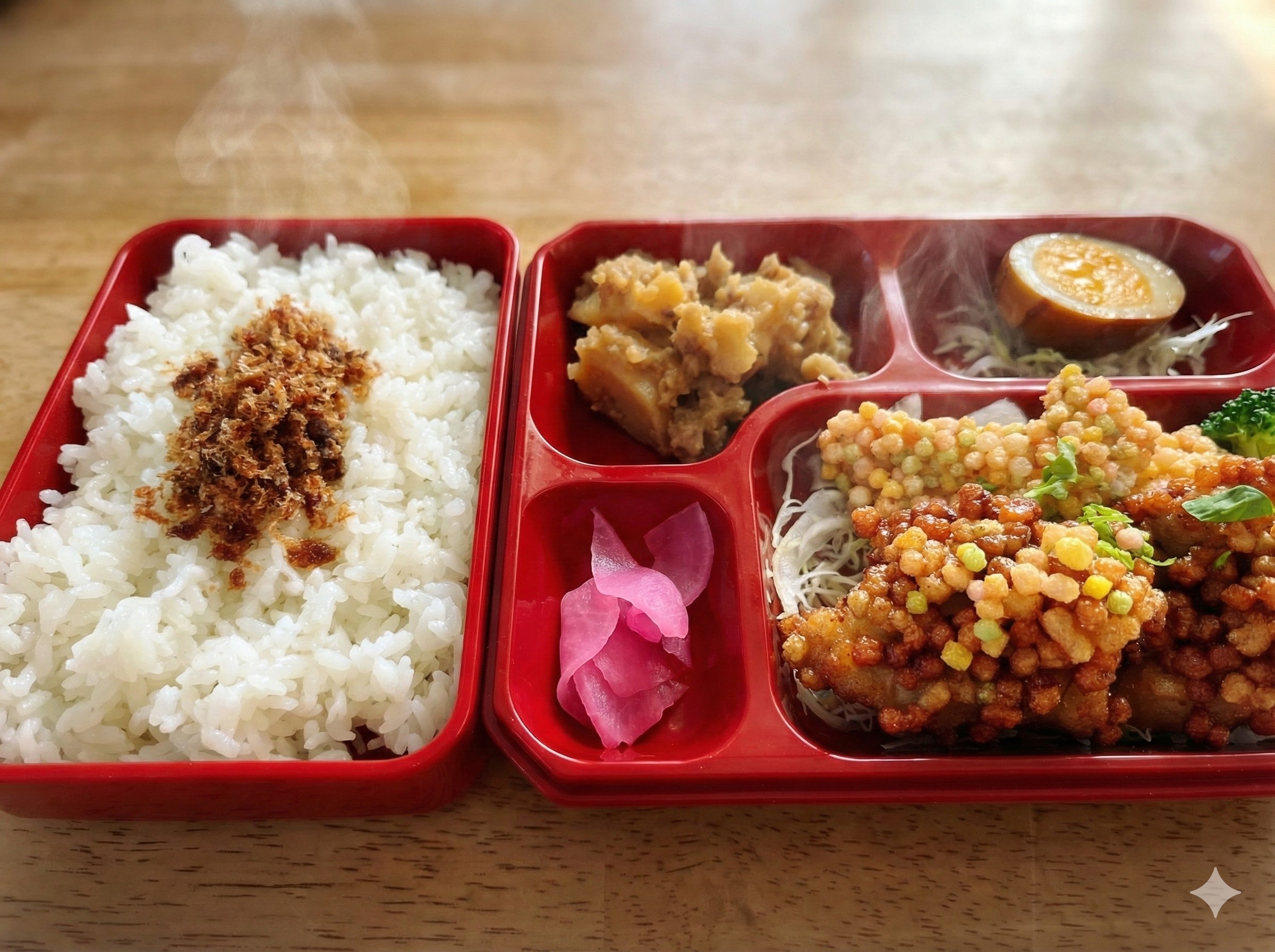 サン・スマイルの日替わり弁当（ご飯200g）
